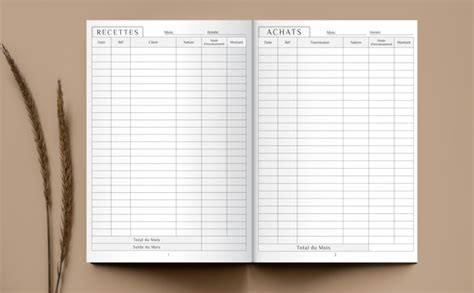 Livre De Compte: Cahier de compte | Gérez vos revenus ainsi que vos dépenses grâce à ce planificateur de ménage avec Budgetplaner - Livre de compte Privés